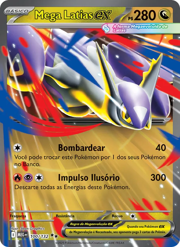 Mega Latias ex Megaevolução 100/132
