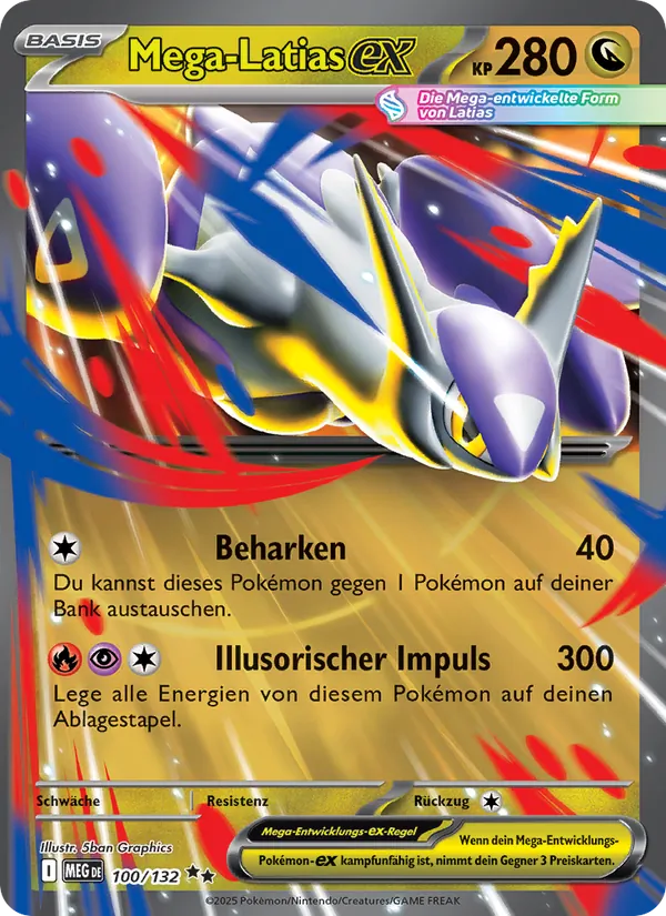 Mega-Latias-ex Mega-Entwicklung 100/132