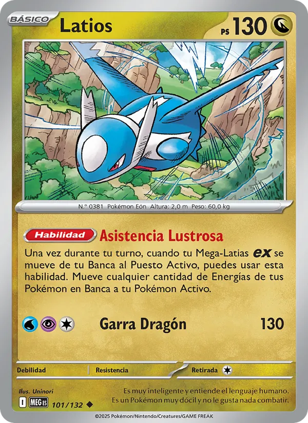 Latios Megaevolución 101/132