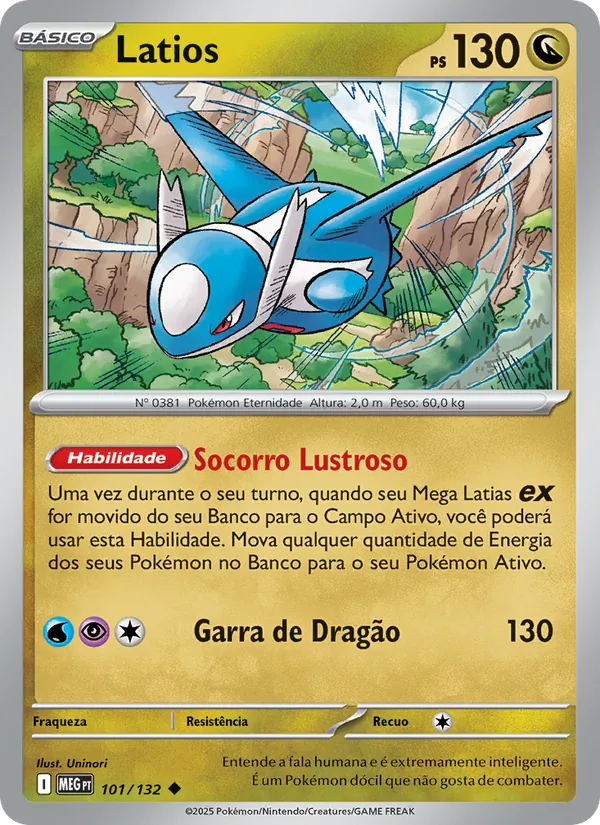 Latios Megaevolução 101/132