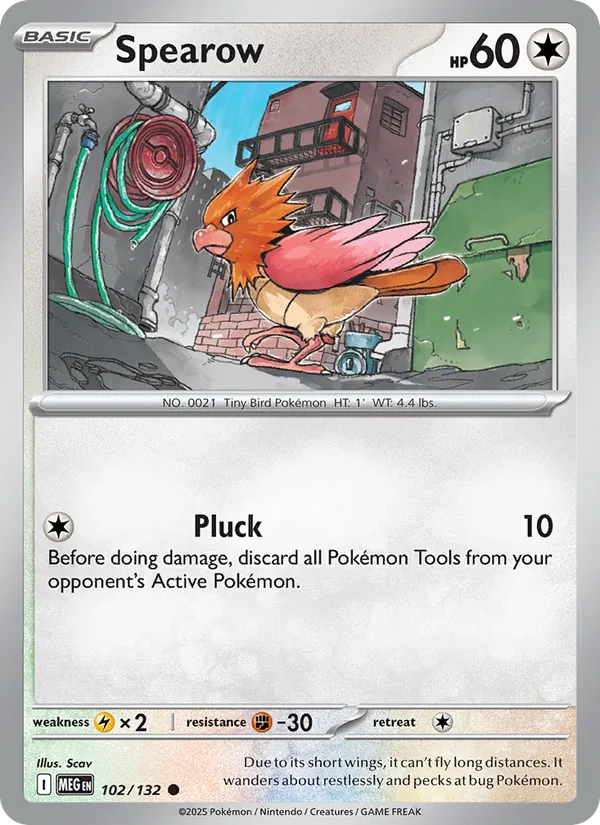 Spearow Mega Evolution 102/132