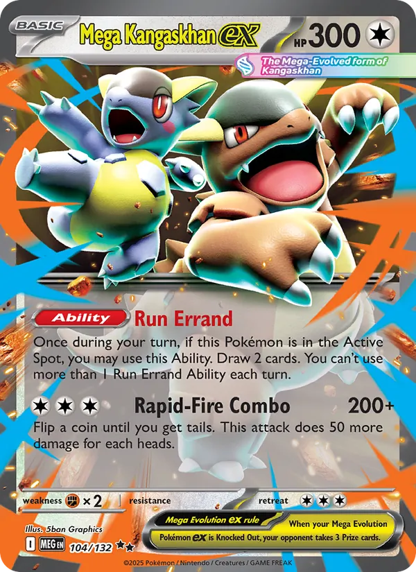 Mega Kangaskhan ex Mega Evolution 104/132