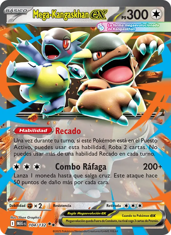 Mega-Kangaskhan ex Megaevolución 104/132