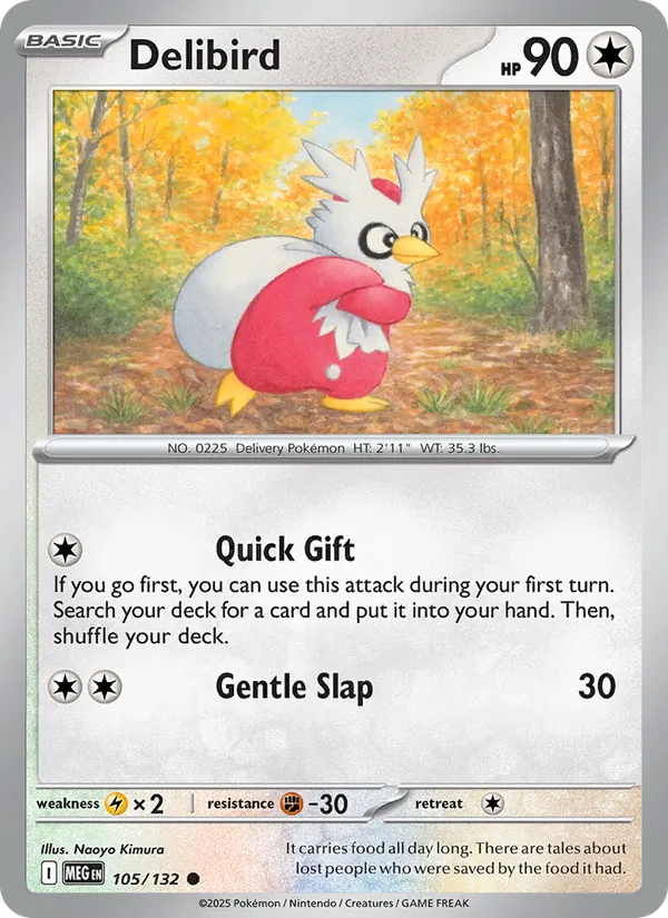 Delibird Mega Evolution 105/132