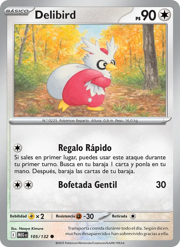 Delibird Megaevolución 105/132