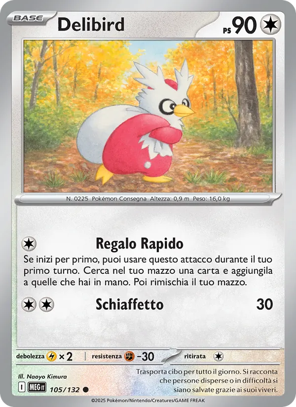 Delibird Megaevoluzione 105/132