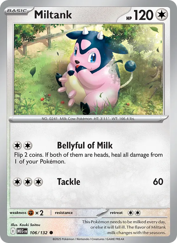 Miltank Mega Evolution 106/132