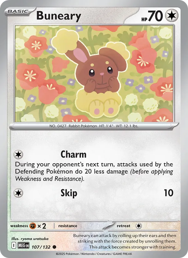 Buneary Mega Evolution 107/132