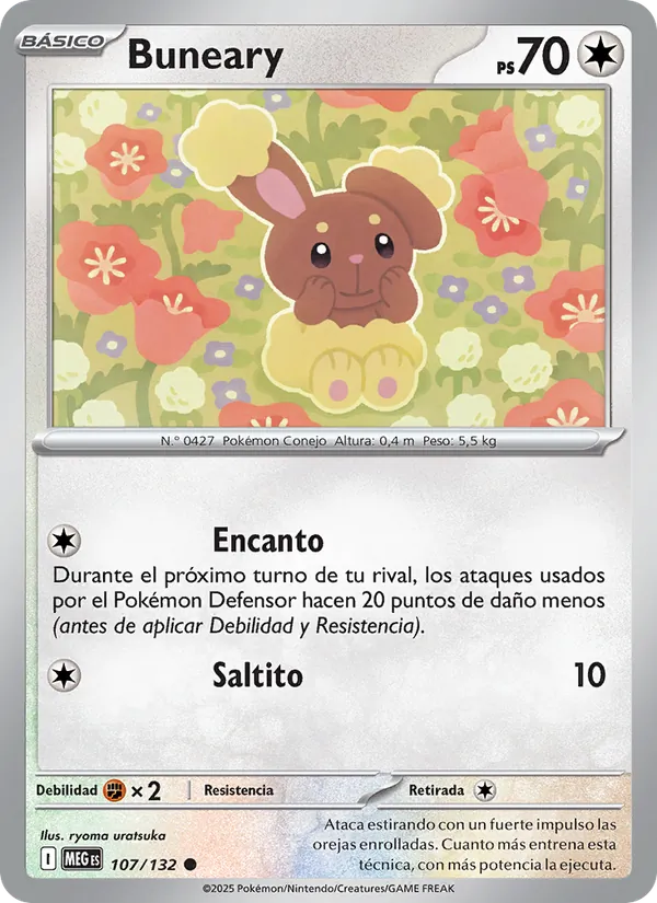 Buneary Megaevolución 107/132