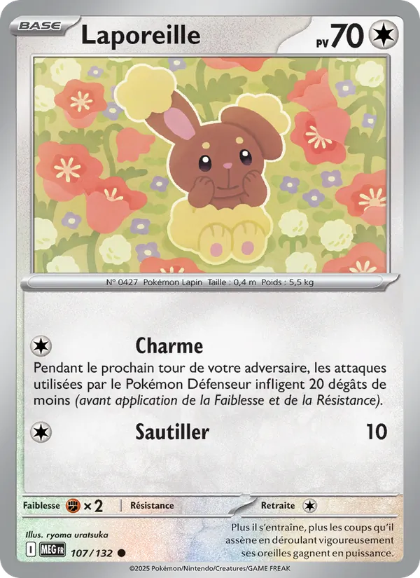 Laporeille Méga-Évolution 107/132