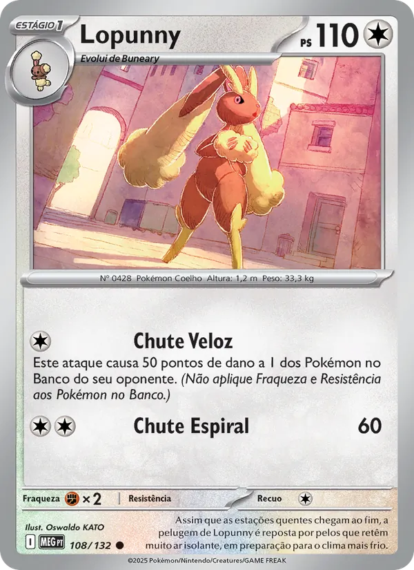 Lopunny Megaevolução 108/132
