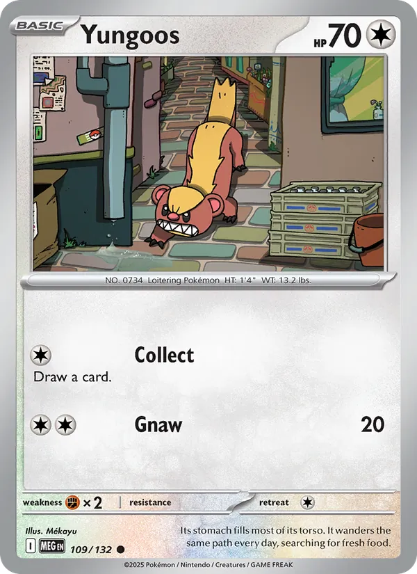 Yungoos Mega Evolution 109/132