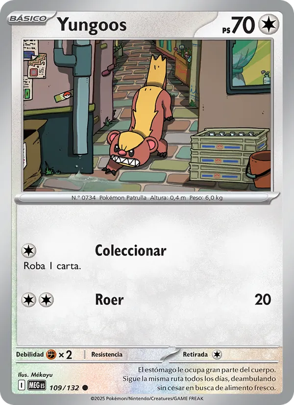 Yungoos Megaevolución 109/132