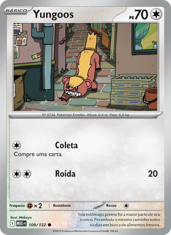 Yungoos Megaevolução 109/132