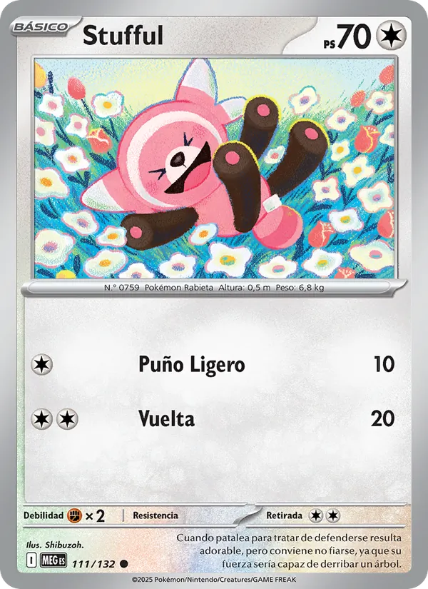 Stufful Megaevolución 111/132