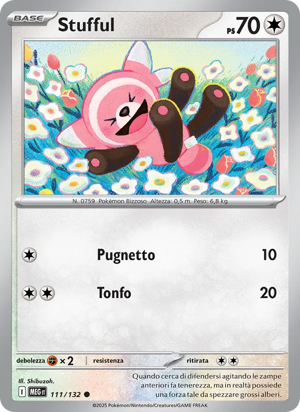 Stufful Megaevoluzione 111/132