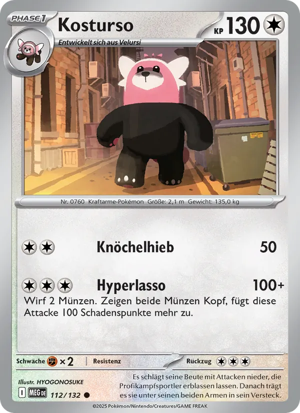 Kosturso Mega-Entwicklung 112/132