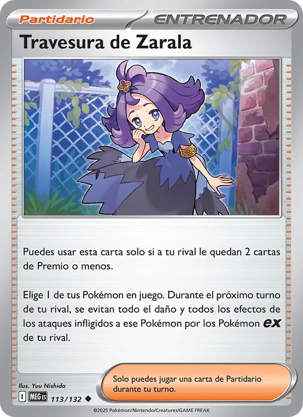 Travesura de Zarala Megaevolución 113/132