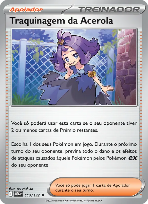 Traquinagem da Acerola Megaevolução 113/132