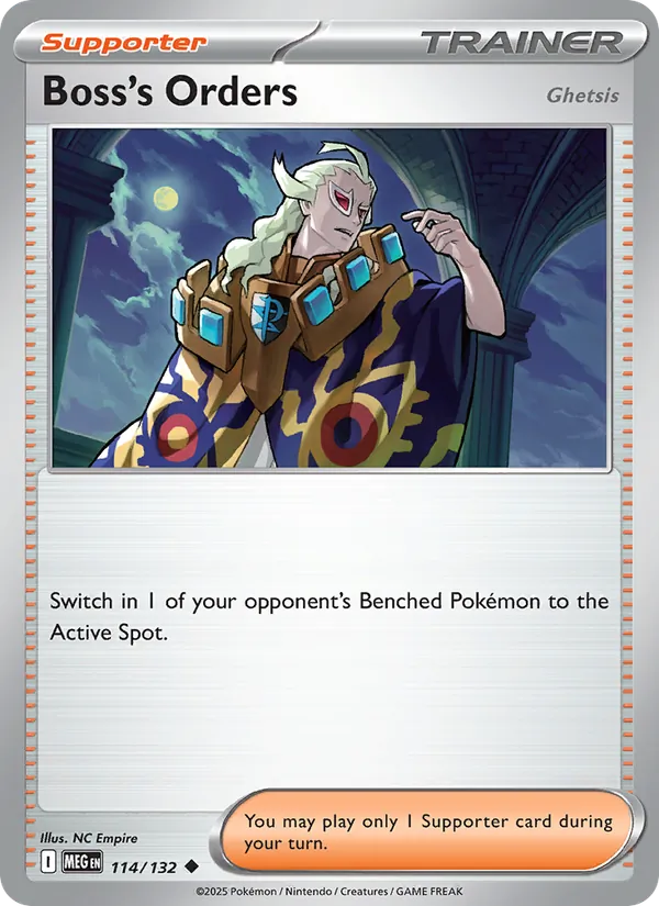 Boss's Orders Mega Evolution 114/132