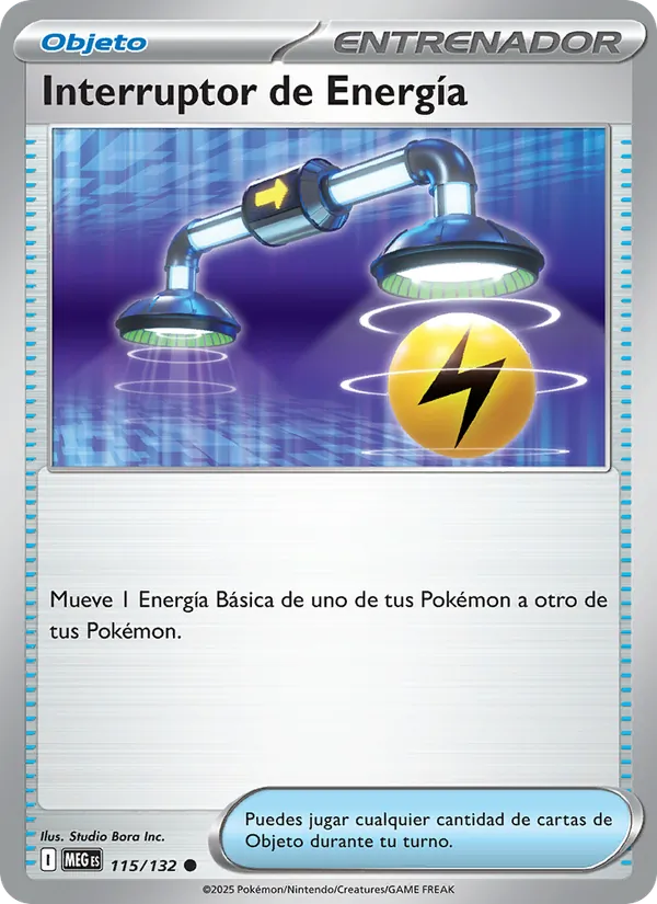 Interruptor de Energía Megaevolución 115/132