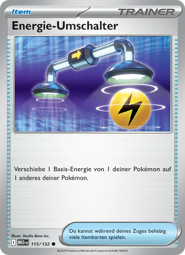 Energie-Umschalter Mega-Entwicklung 115/132