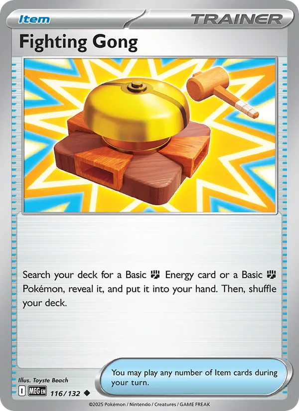 Fighting Gong Mega Evolution 116/132