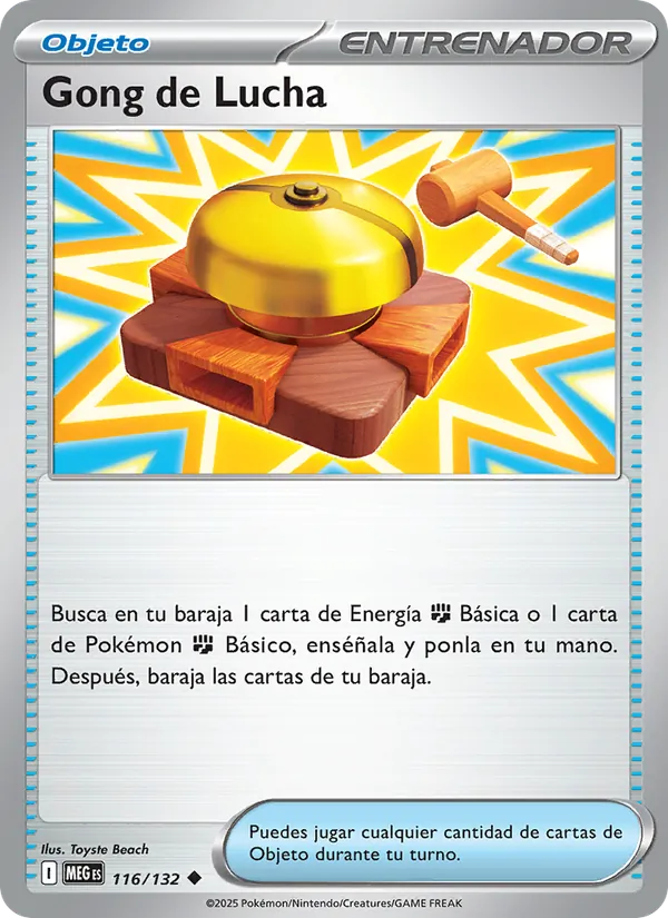 Gong de Lucha Megaevolución 116/132