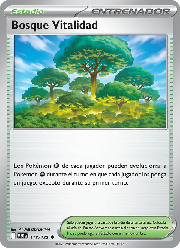 Bosque Vitalidad Megaevolución 117/132