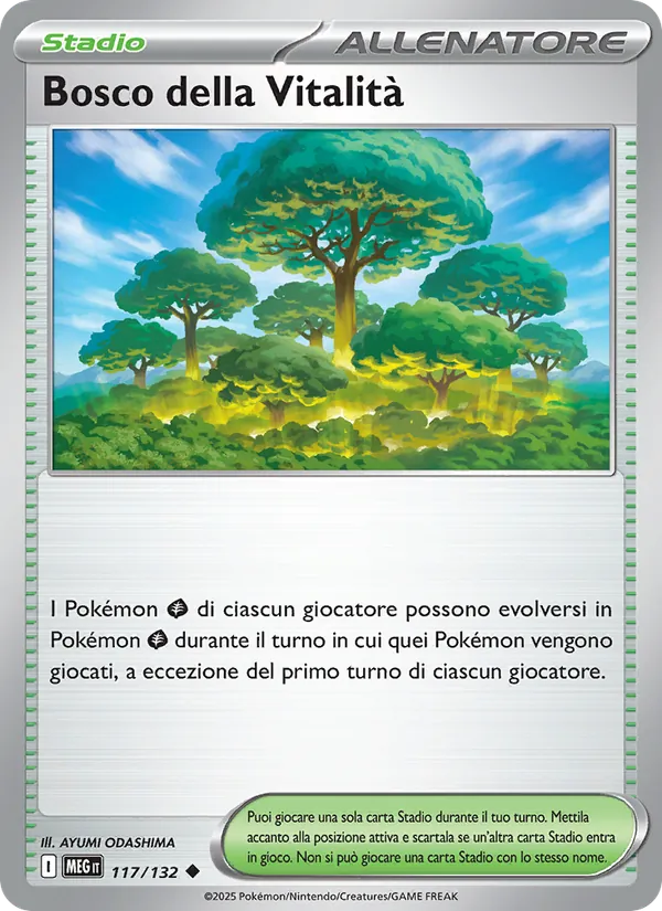 Bosco della Vitalità Megaevoluzione 117/132