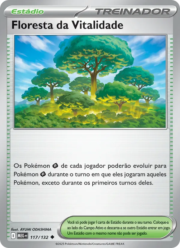Floresta da Vitalidade Megaevolução 117/132
