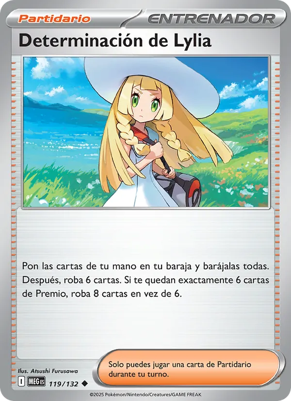 Determinación de Lylia Megaevolución 119/132