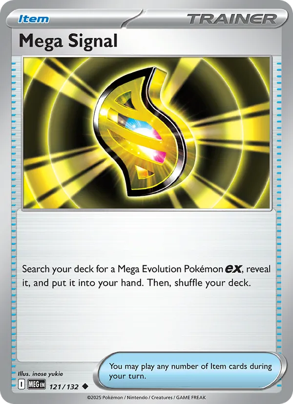 Mega Signal Mega Evolution 121/132
