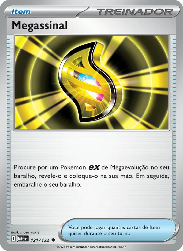 Megassinal Megaevolução 121/132