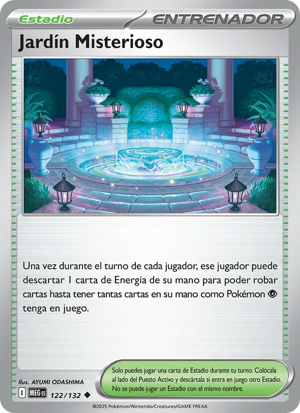 Jardín Misterioso Megaevolución 122/132