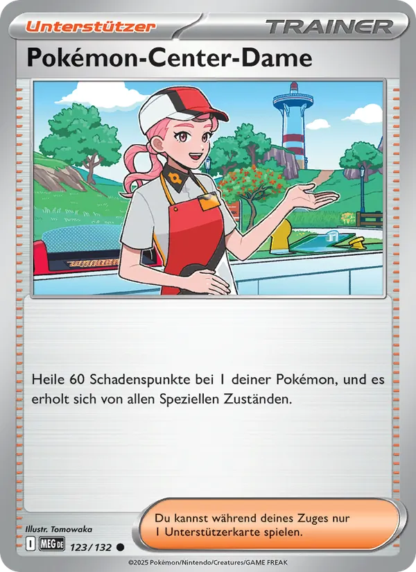 Pokémon-Center-Dame Mega-Entwicklung 123/132