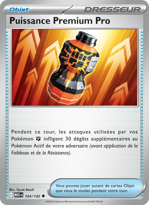 Puissance Premium Pro Méga-Évolution 124/132