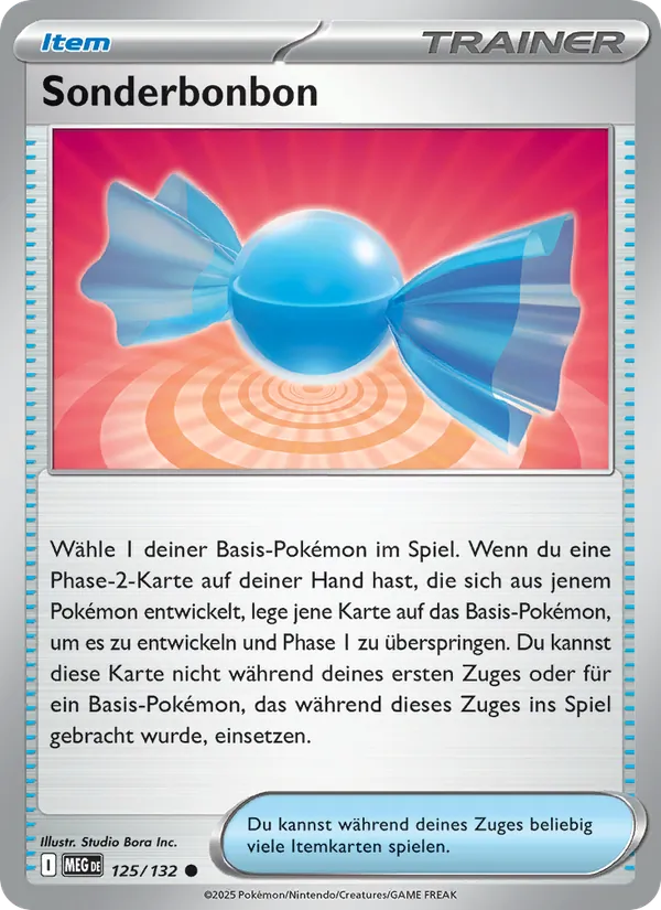 Sonderbonbon Mega-Entwicklung 125/132