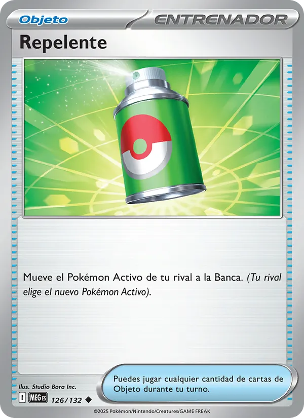 Repelente Megaevolución 126/132
