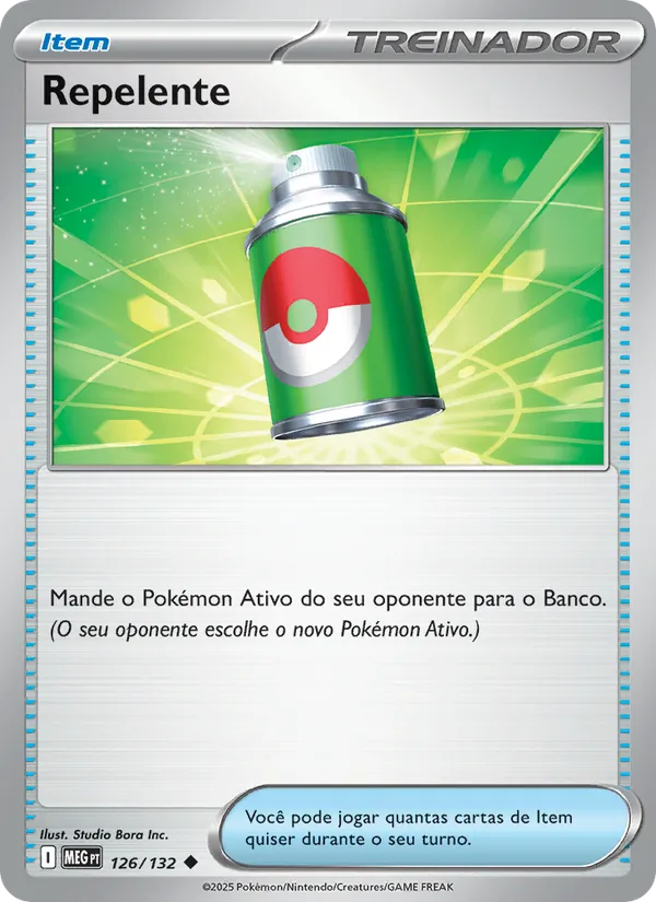 Repelente Megaevolução 126/132