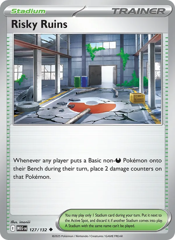 Risky Ruins Mega Evolution 127/132