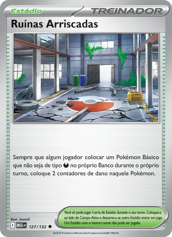 Ruínas Arriscadas Megaevolução 127/132