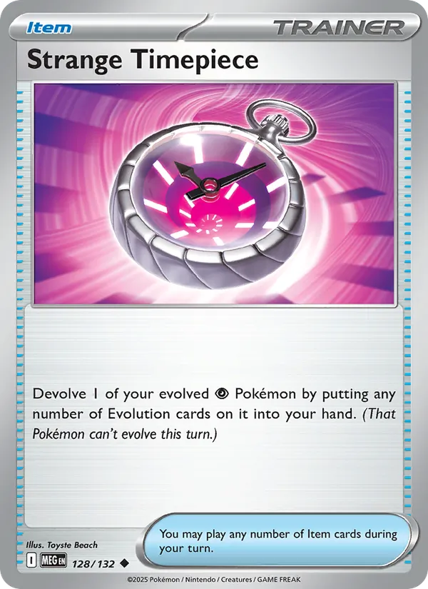 Strange Timepiece Mega Evolution 128/132