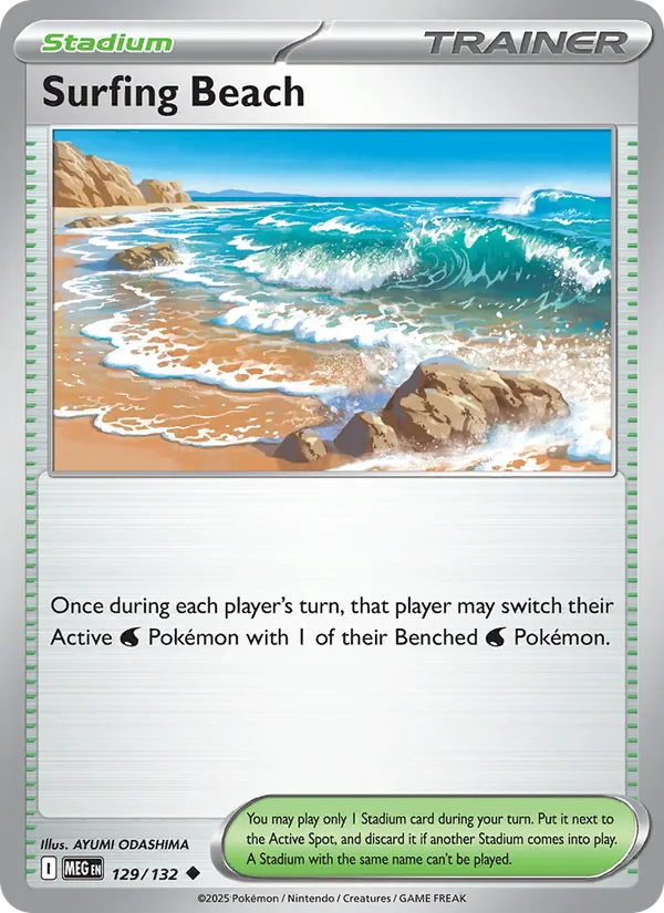 Surfing Beach Mega Evolution 129/132
