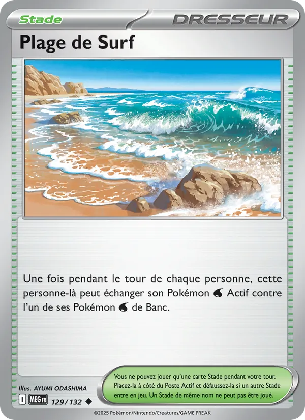 Plage de Surf Méga-Évolution 129/132