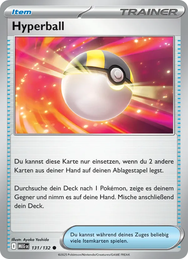 Hyperball Mega-Entwicklung 131/132