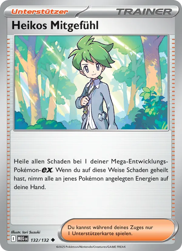 Heikos Mitgefühl Mega-Entwicklung 132/132
