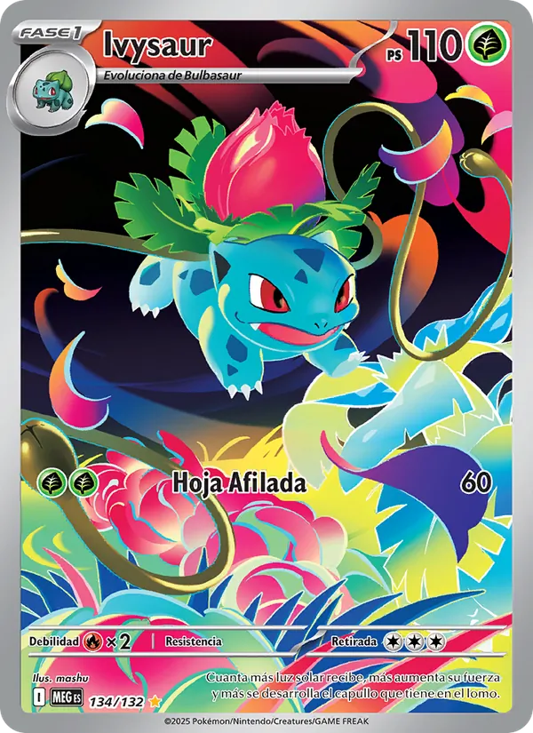 Ivysaur Megaevolución 134/132