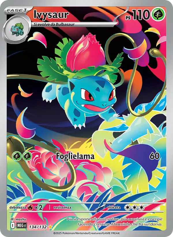 Ivysaur Megaevoluzione 134/132