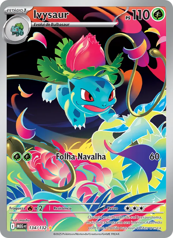 Ivysaur Megaevolução 134/132
